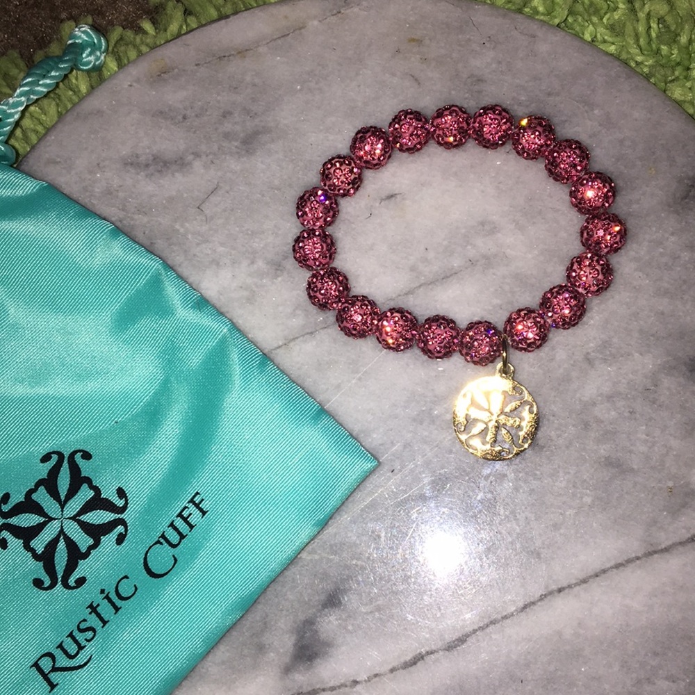 Rustic Cuff pink bracelet || perfect condition!